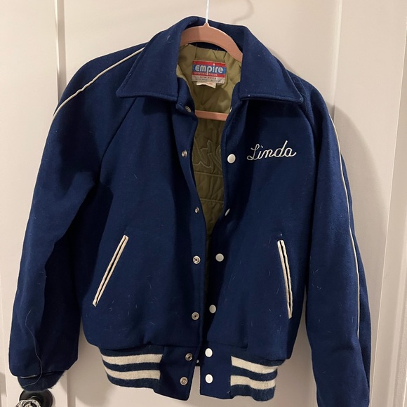 Vintage Varsity high school cheerleader jacket. Size S. - Picture 2 of 2